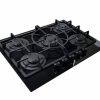 70cm avelis (1) Avelis 70cm Gas on Glass Built-In Hob – 5 Burner with Dual Wok Power