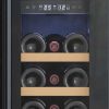 Avelis 30cm Dual Zone Wine Cooler - Black Glass
