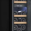 Avelis 30cm Dual Zone Wine Cooler - Black Glass