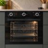 Avelis 60cm Built-In Gas Oven & Gas Grill- 90L - Black