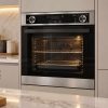 Avelis 60cm Built-In Gas Oven & Gas Grill- 90L - Stainless Steel