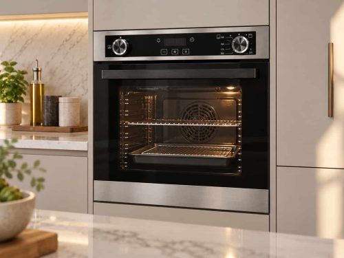 Avelis 60cm Built-In Gas Oven & Gas Grill- 90L - Stainless Steel